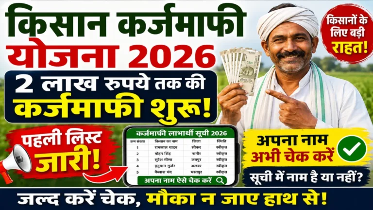 Kisan Karj Mafi Yojana 2026