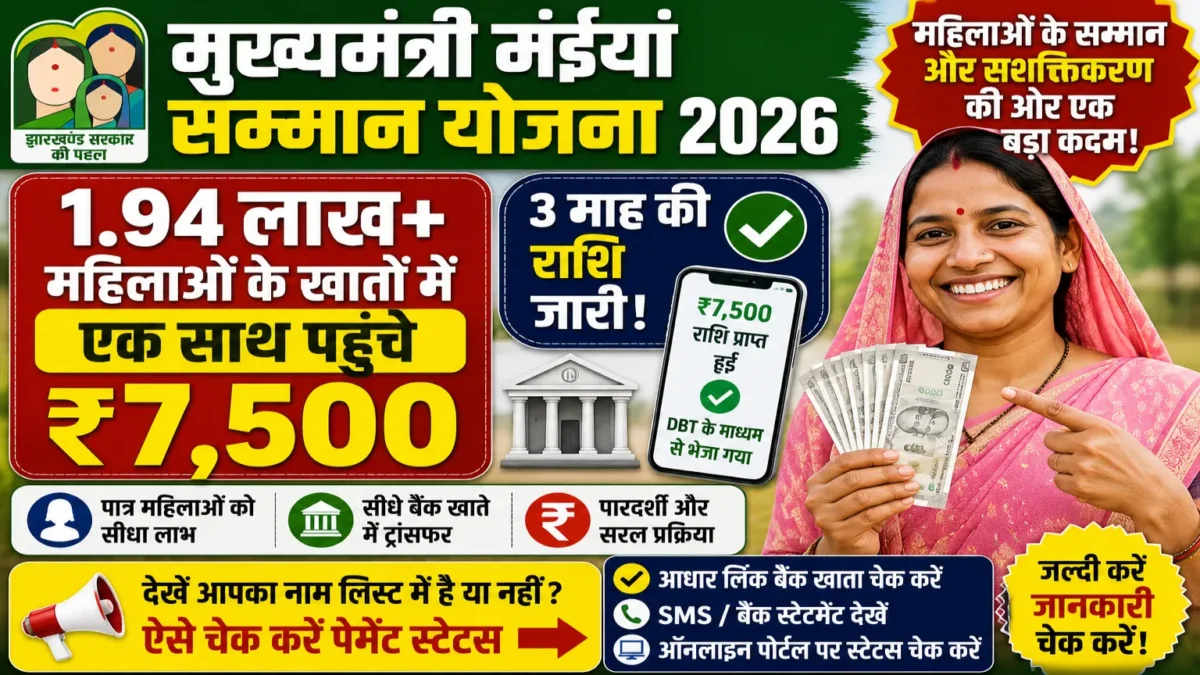 Maiya Samman Yojana