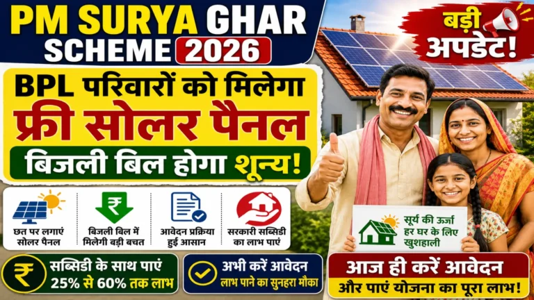 PM Surya Ghar Scheme 2026