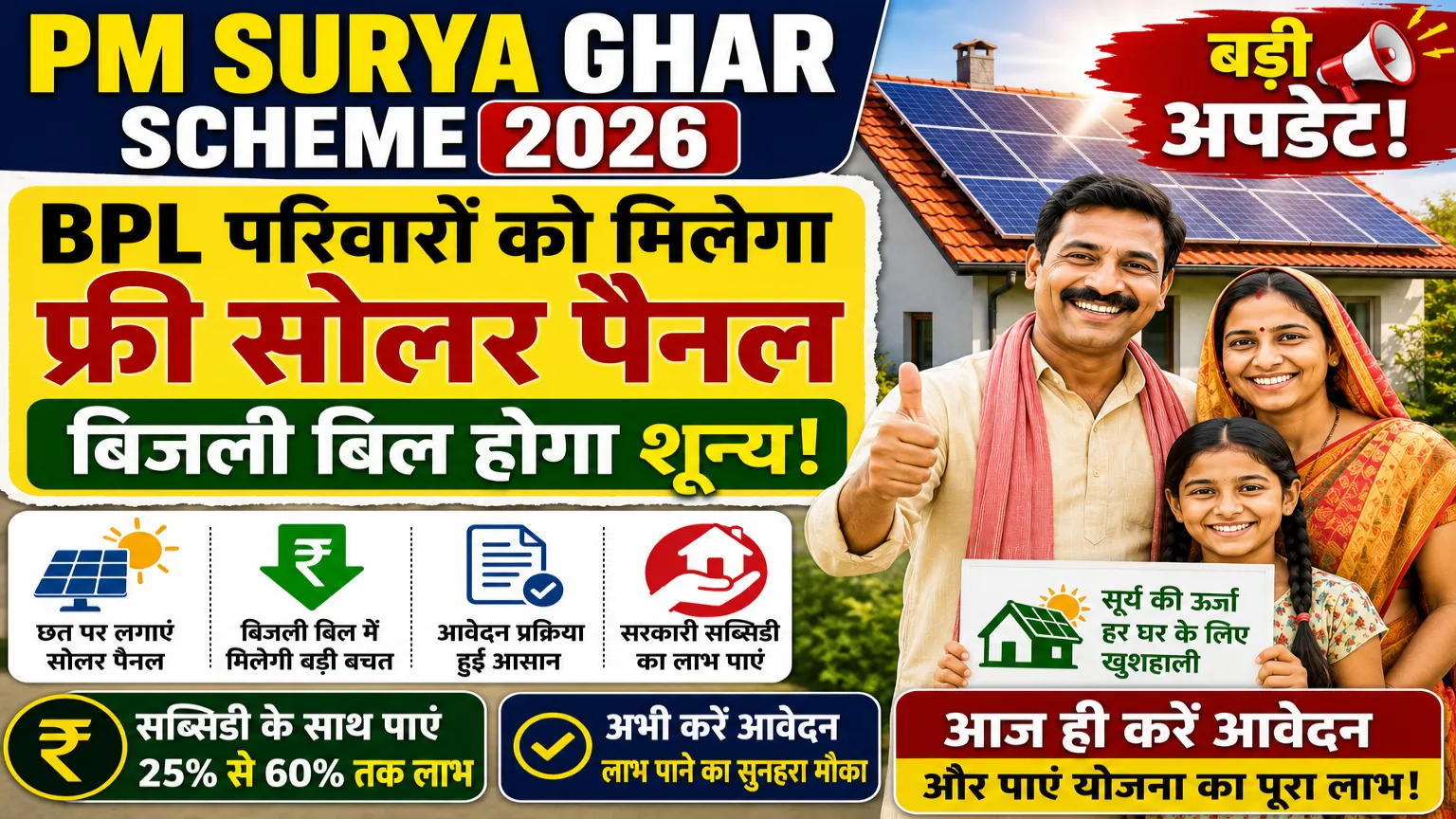 PM Surya Ghar Scheme 2026