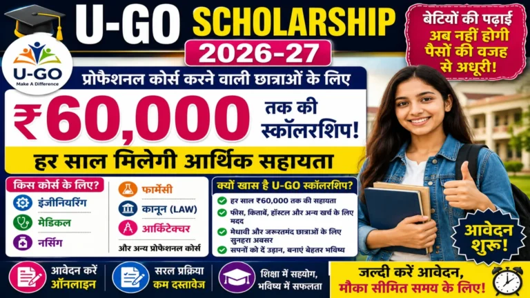 U-Go Scholarship 2026-27