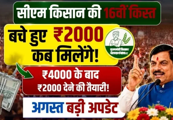 CM Kisan 16th Installment
