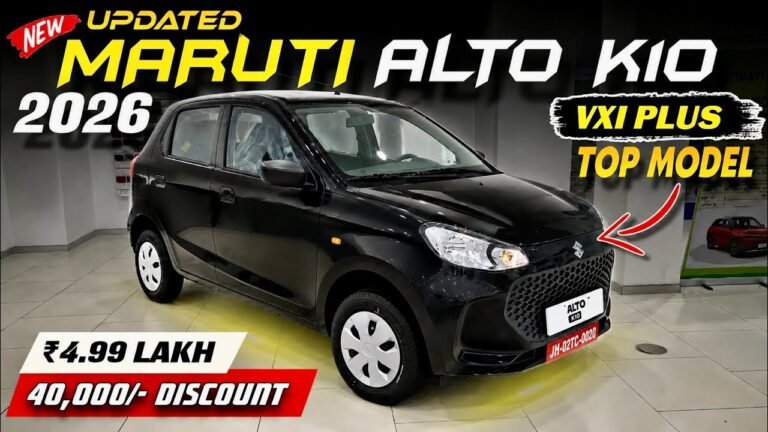 2026 Maruti Alto K10 VXi Plus