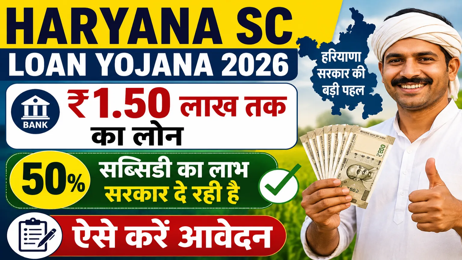 Haryana SC Loan Yojana 2026