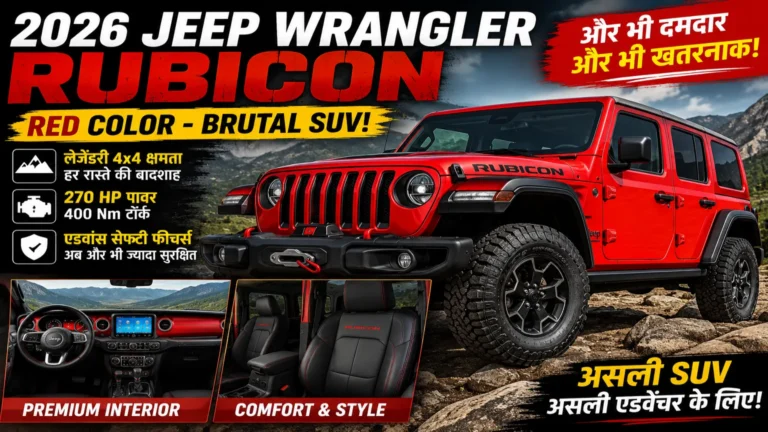 2026 Jeep Wrangler Rubicon