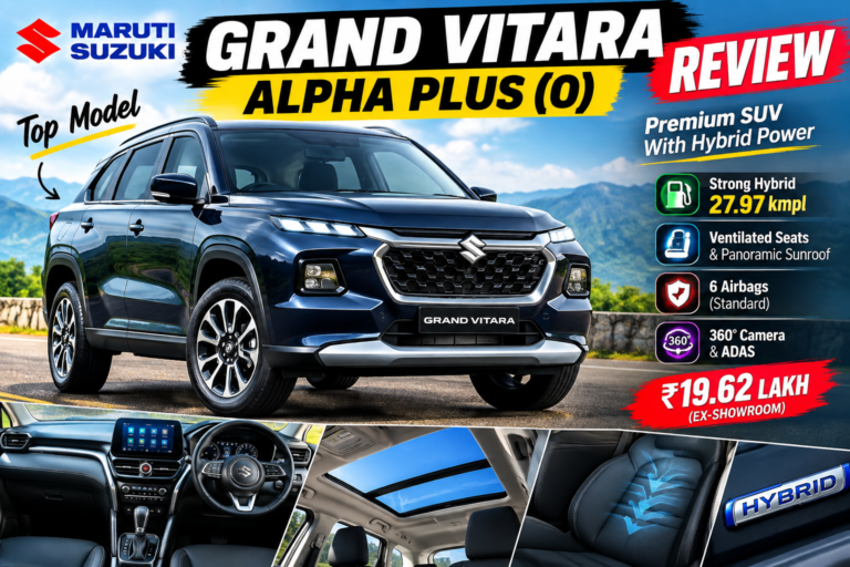 Maruti Grand Vitara Alpha Plus (O) 2026