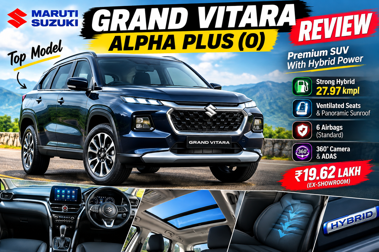 Maruti Grand Vitara Alpha Plus (O) 2026