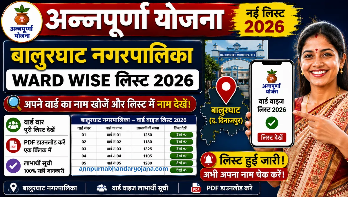 Balurghat Municipality Annapurna Yojana