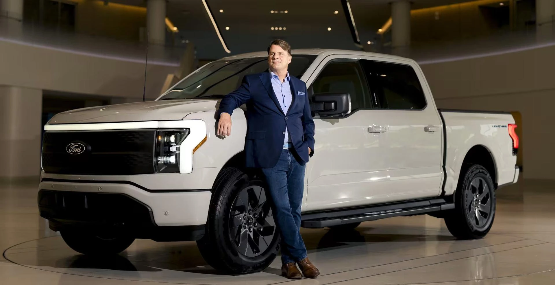 Ford CEO Jim Farley discussing the company's affordable vehicle strategy.