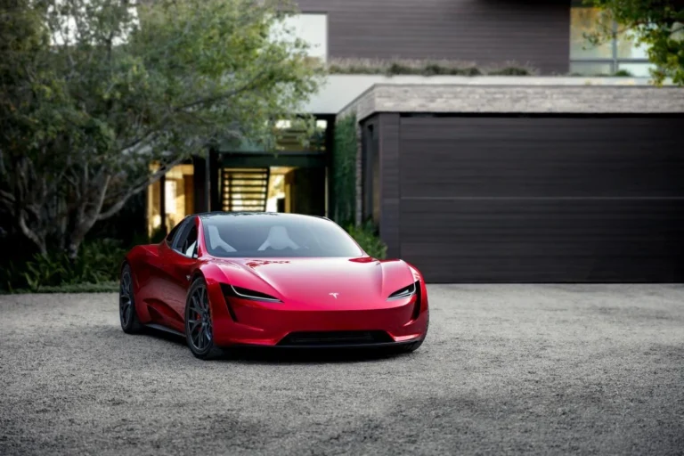 Redesigned Tesla Roadster electric sports car unveiled in October 2026